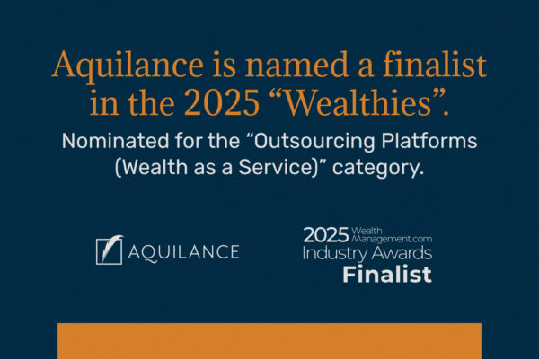 Aquilance Named Finalist for 2025 WealthManagement.com Industry Awards