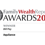 Aquilance wins best bill pay via Family Wealth Report in 2024!