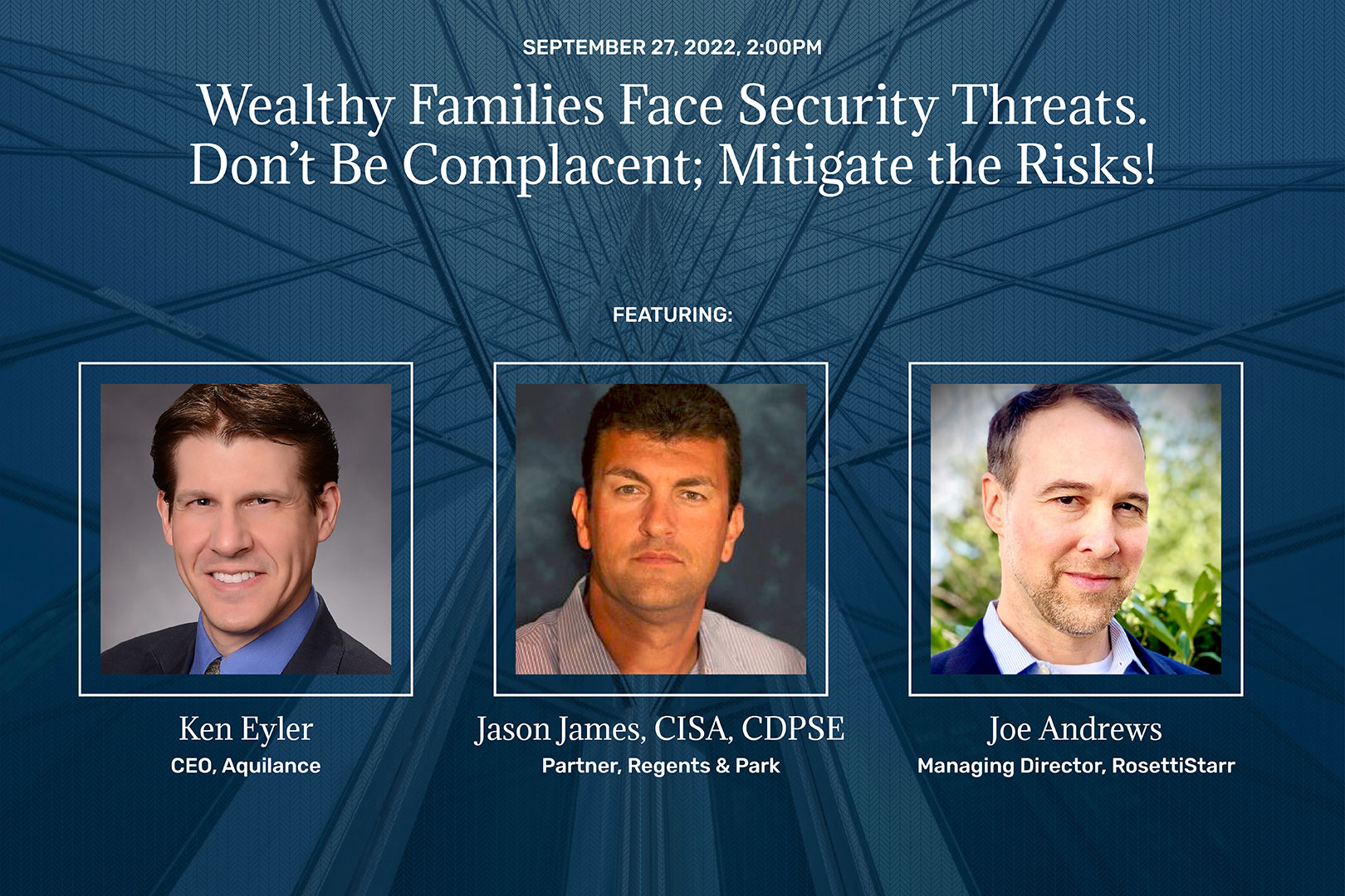 Webinar: Top Security Risks for Families