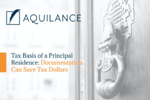 Tax Basis of a Principal Residence: Documentation can Save Tax Dollars